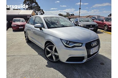 Silver 2013 Audi A1 Hatchback 1.4 Tfsi Attraction