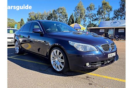 Blue 2004 BMW 530I Sedan