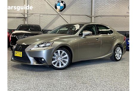 Grey 2016 Lexus IS200T Sedan Luxury