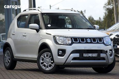 White 2025 Suzuki Ignis Wagon Gl