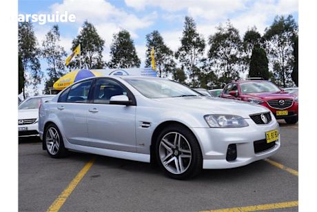 Silver 2011 Holden Commodore Sedan Sv6