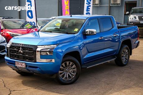 Blue 2024 Mitsubishi Triton Ute Tray GLS