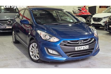 Blue 2013 Hyundai I30 Hatch ACTIVE F