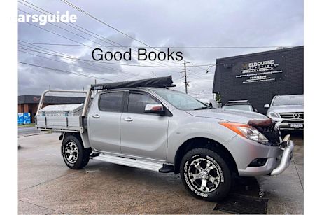 Silver 2013 Mazda BT-50 Ute Tray XTR HI-RIDER R