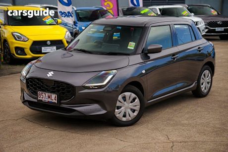 Grey 2024 Suzuki Swift Hatchback Hybrid