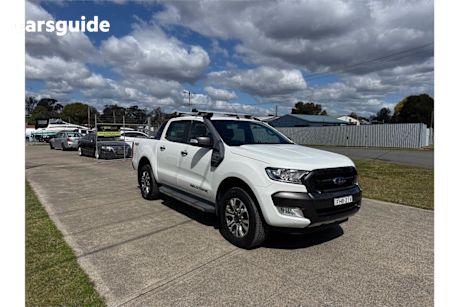 White 2015 Ford Ranger Dual Cab Pick-up Wildtrak 3.2 (4X4)