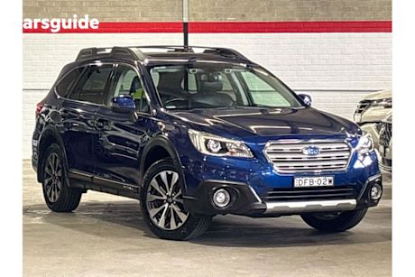 Blue 2016 Subaru Outback Wagon 2.5I Premium