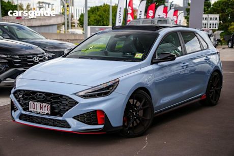 Blue 2024 Hyundai I30 Hatchback N Premium With Sunroof