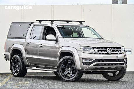 Beige 2017 Volkswagen Amarok Ute Tray TDI550 HIGHLINE 4X4
