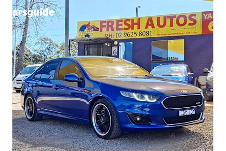 Blue 2015 Ford Falcon Sedan Xr6