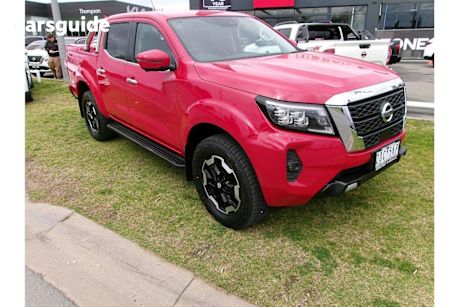 Red 2021 Nissan Navara Ute Tray ST-X 4X4