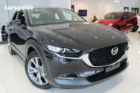 Black 2025 Mazda CX-30 Wagon G25 Touring (Fwd)