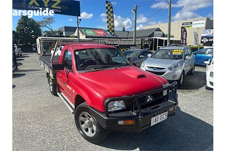 Red 2005 Mitsubishi Triton Ute Tray GLX 4X4