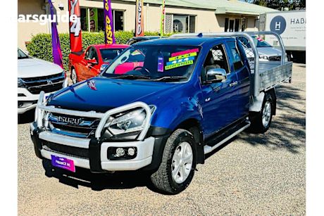 Blue 2018 Isuzu D-MAX Ute Tray LS-U 4X4