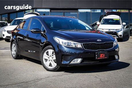 Blue 2016 Kia Cerato Sedan S F
