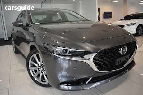 Grey 2025 Mazda 3 Sedan G25 Astina