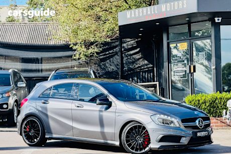 Grey 2014 Mercedes-Benz A45 Hatchback Amg