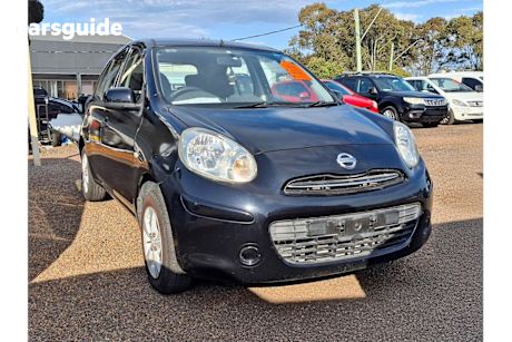 Black 2011 Nissan Micra Hatch ST F