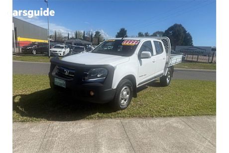 White 2018 Holden Colorado Crew Cab Chassis Ls (4X4)