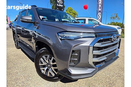 Grey 2025 LDV T60 Double Cab Utility Max Pro (4X4)