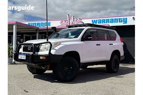 White 2011 Toyota Landcruiser Prado Wagon Gx (4X4)