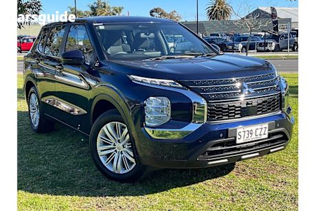 Blue 2024 Mitsubishi Outlander SUV ES F