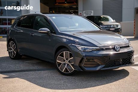Grey 2025 Volkswagen Golf Hatchback R-Line