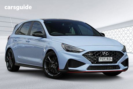 Blue 2024 Hyundai I30 Hatchback N Premium With Sunroof