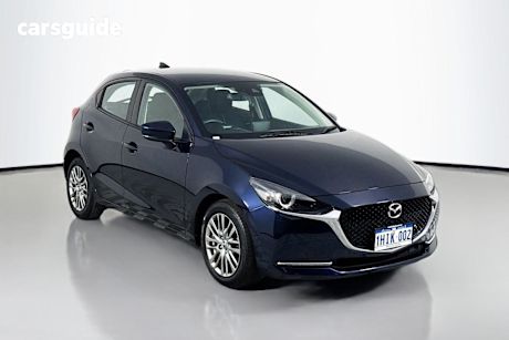 Blue 2021 Mazda 2 Hatchback G15 Evolve
