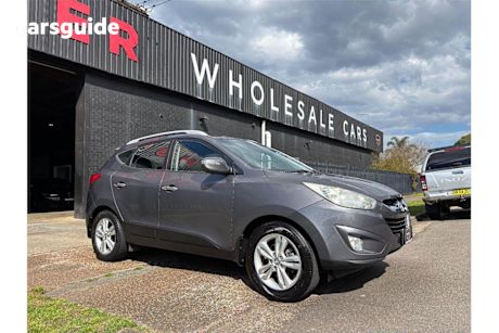 Grey 2012 Hyundai IX35 SUV ELITE 4WD