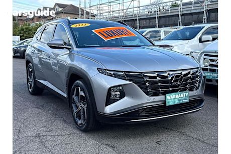Silver 2023 Hyundai Tucson Wagon Highlander (Awd)