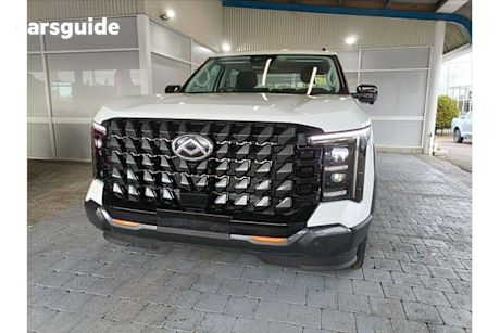 White 2025 LDV Terron 9 Ute Tray ORIGIN 4WD