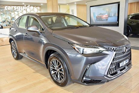 Grey 2024 Lexus NX SUV NX250 F