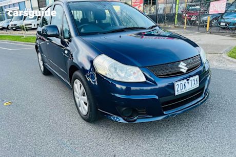 Black 2007 Suzuki SX4 Hatchback S