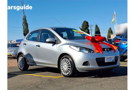 Silver 2009 Mazda Mazda2 Hatch NEO F