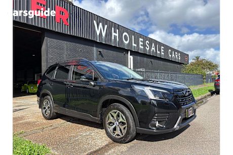 Black 2022 Subaru Forester SUV 2.5I-L 4WD
