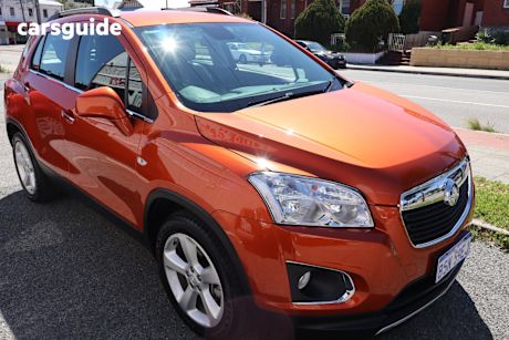 Orange 2016 Holden Trax Wagon Ltz