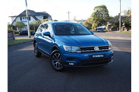 Blue 2018 Volkswagen Tiguan SUV 132 TSI COMFORTLINE