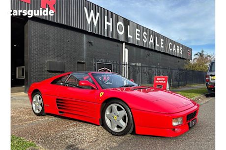 Red 1991 Ferrari 348 Sedan TS R
