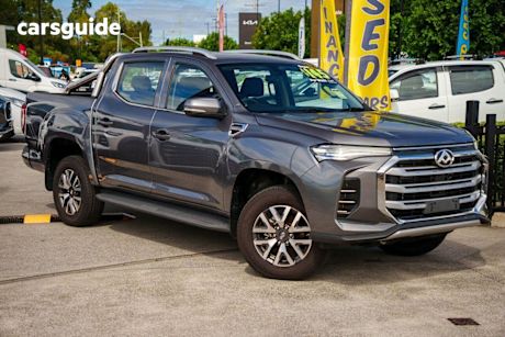 Grey 2024 LDV T60 Double Cab Utility Max Pro (4X4)