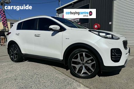 White 2016 Kia Sportage Wagon Platinum (Awd)