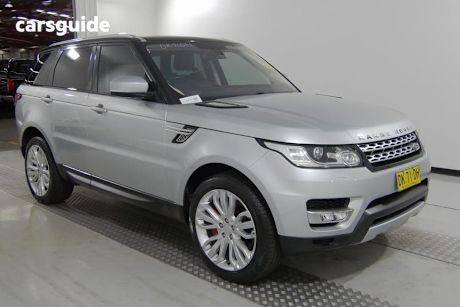 Silver 2015 Land Rover Range Rover Sport Wagon 3.0 Sdv6 Hse