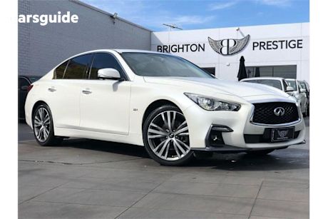 White 2017 Infiniti Q50 Sedan 2.0T S Premium