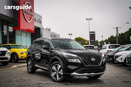 Black 2025 Nissan X-Trail Wagon Ti (4Wd) E-Power (Hybrid)