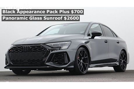 Grey 2022 Audi RS3 Sedan 2.5 Tfsi S Tronic