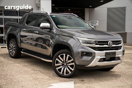 Grey 2024 Volkswagen Amarok Dual Cab Utility Aventura Tdi600 4Motion