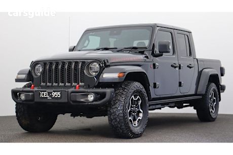Black 2022 Jeep Gladiator Dual Cab Utility Rubicon (4X4)