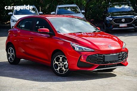 Red 2025 MG MG3 Hatch EXCITE F
