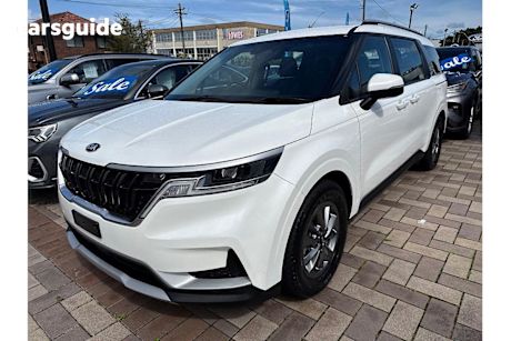 White 2021 Kia Carnival Wagon S