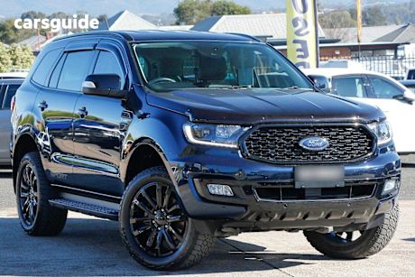 Blue 2020 Ford Everest Wagon Sport (4Wd)